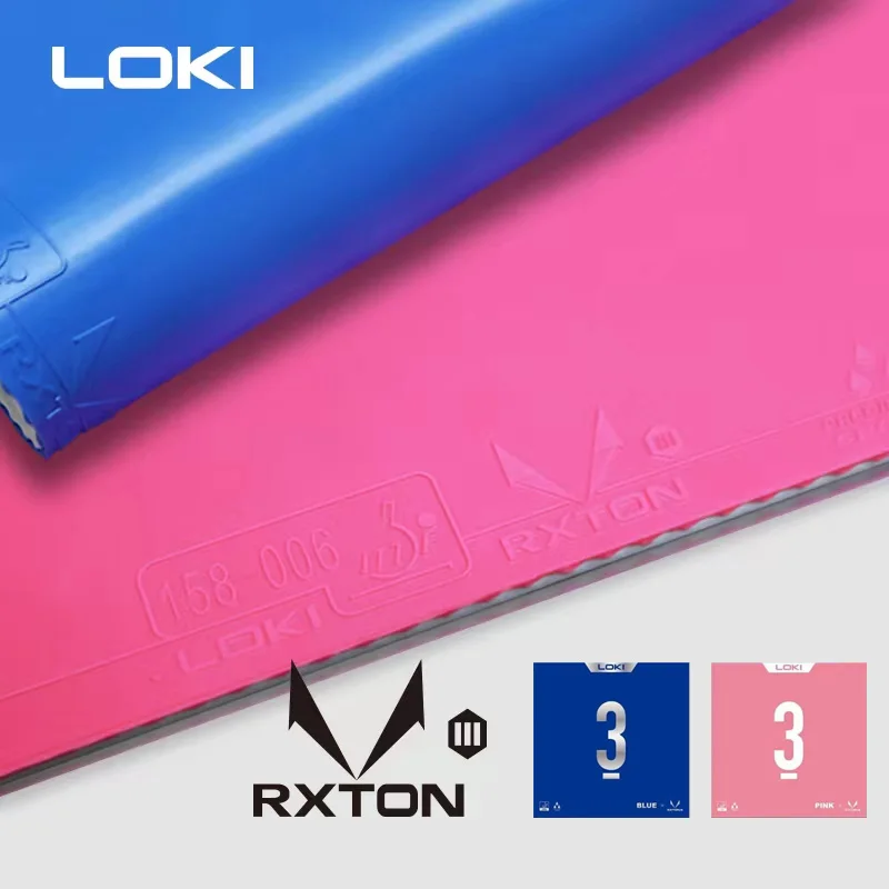 Table Tennis Yasaka - Original LOKI RXTON 1&3 Blue Pink
