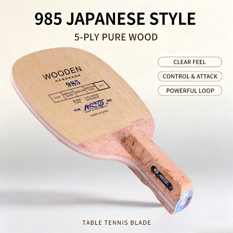YINHE 985 Japanese Penhold Tab - огляд і ціна Table Tennis Paddles