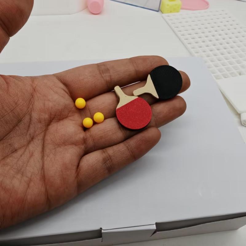 1Set Dollhouse Miniature Ping  - огляд і ціна Table Tennis Ball