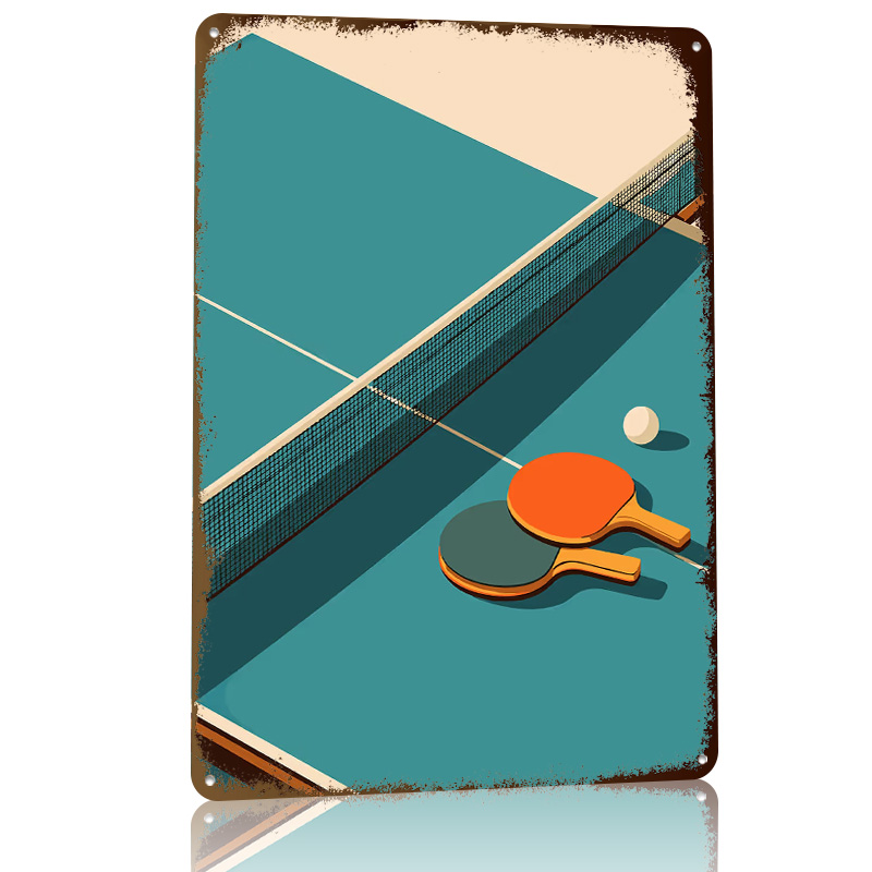 Table Tennis Still Life Illust - огляд і ціна Table Tennis Illustration