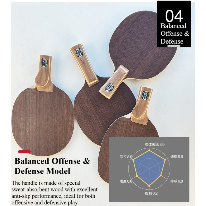 Chinese/Japanese Penhold Table - огляд і ціна Table Tennis Paddles