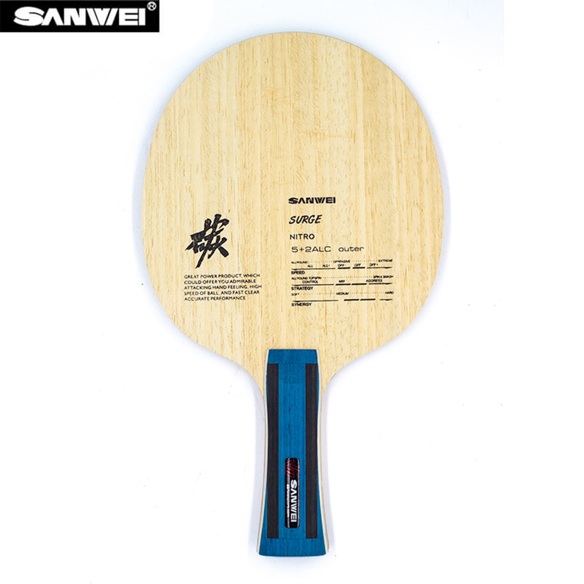 SANWEI Nitro ALC Table Tennis  - огляд і ціна Table Tennis Yasaka