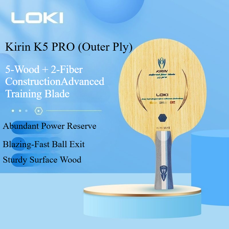 LOKI Kirin K5 PRO Table Tennis - огляд і ціна Table Tennis Paddles