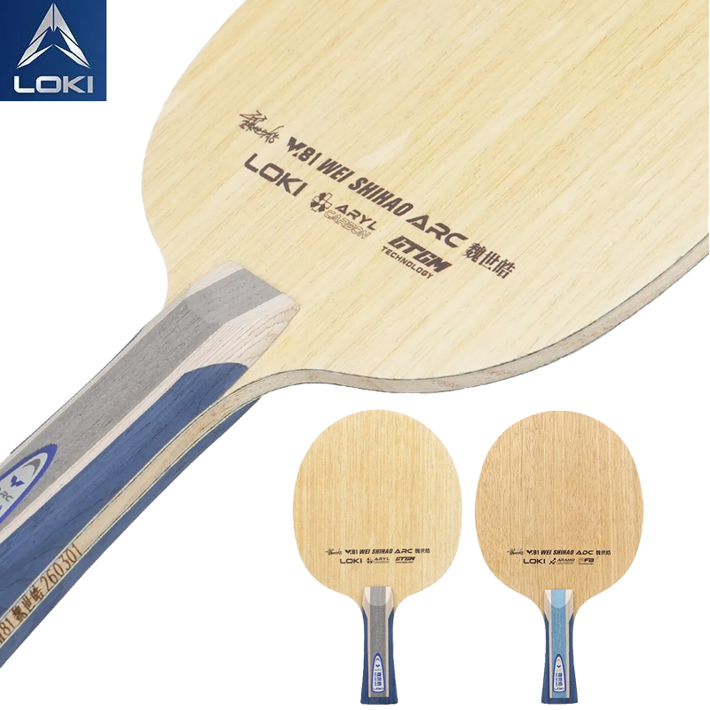 LOKI W81 Series Wei Shihao Tab - огляд і ціна Table Tennis Paddles