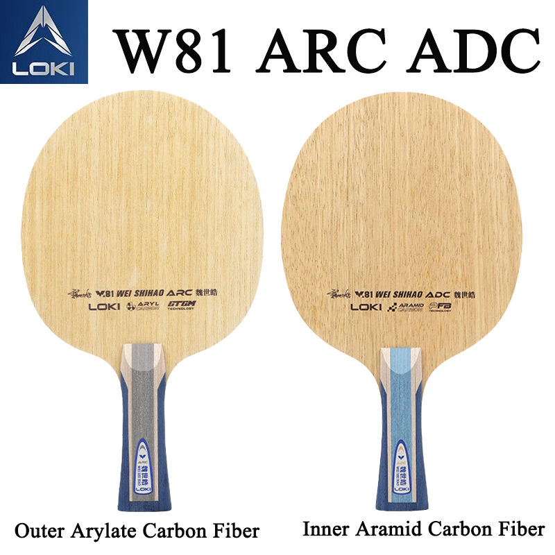 LOKI W81 Series Wei Shihao Tab - огляд і ціна Table Tennis Paddles