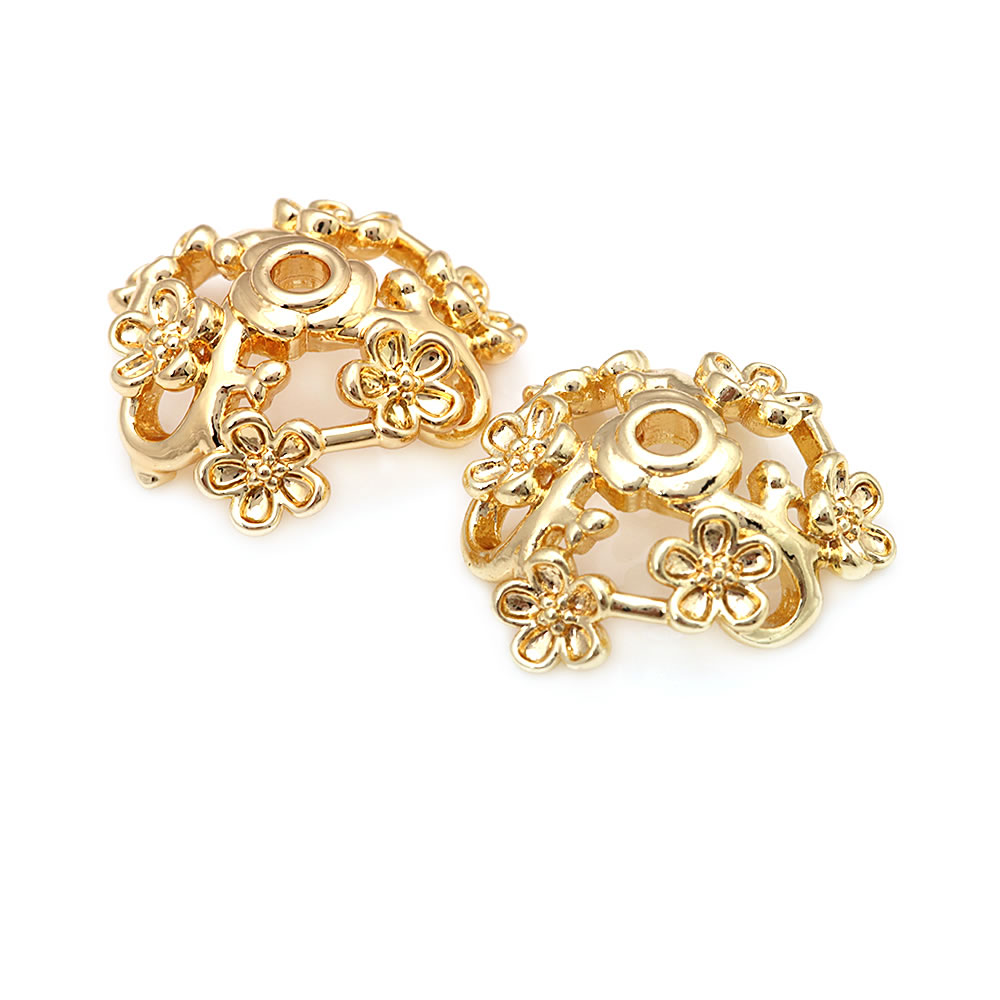 18K Gold Color Brass Flower Sh - огляд і ціна Table Tennis 11