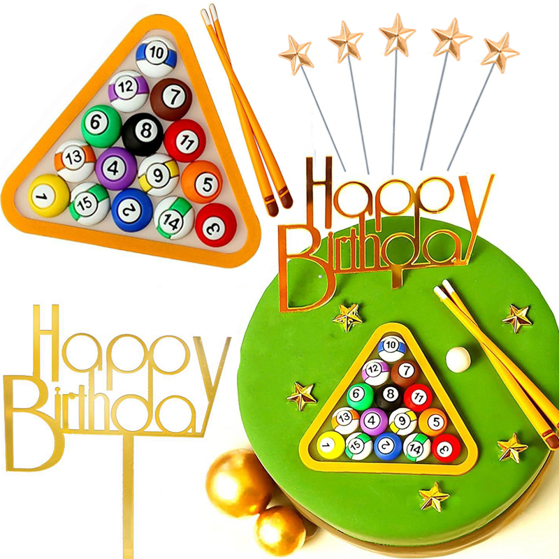 Billiard Ball Cake Decoration  - огляд і ціна Table Tennis Ball