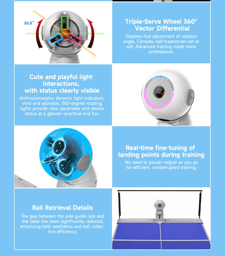 Upgraded Version Electric Inte - огляд і ціна Table Tennis Ball