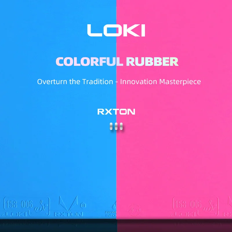 Original LOKI RXTON 1&3 Blue P - огляд і ціна Table Tennis Yasaka
