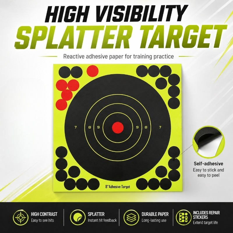 Fluorescent Splash Effect Targ - огляд і ціна Practice Target Board