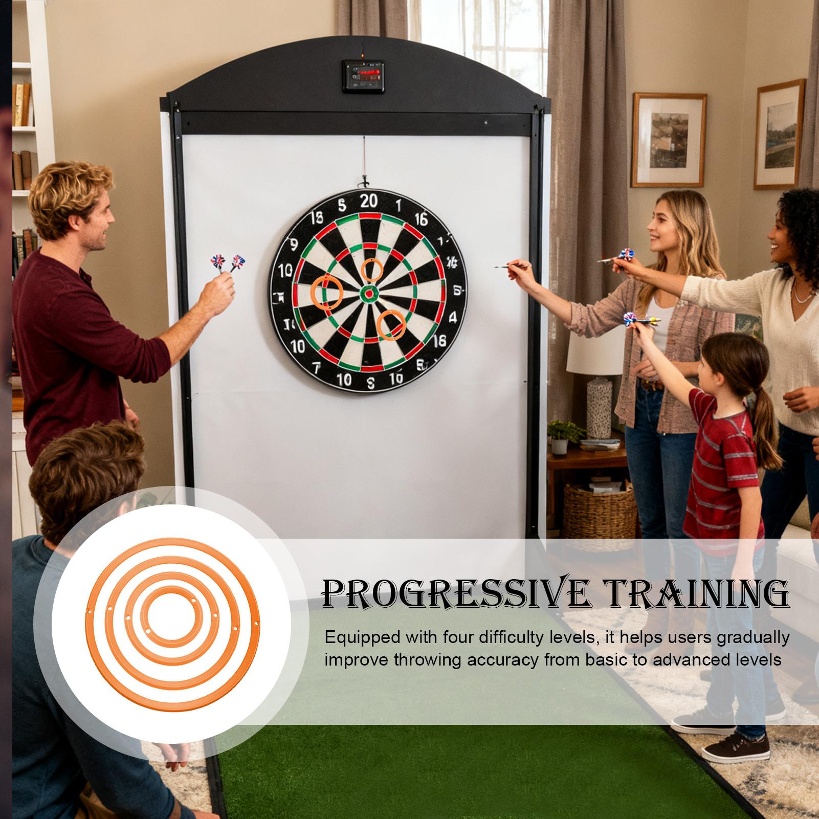 4pcs/set Dart Practice Rings D - огляд і ціна Practice Target Board