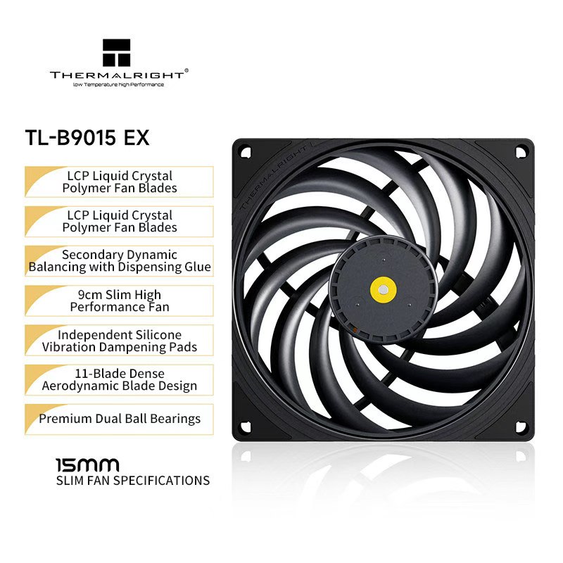 Thermalright TL-B9015 EX 92mm  - огляд і ціна Table Tennis 11