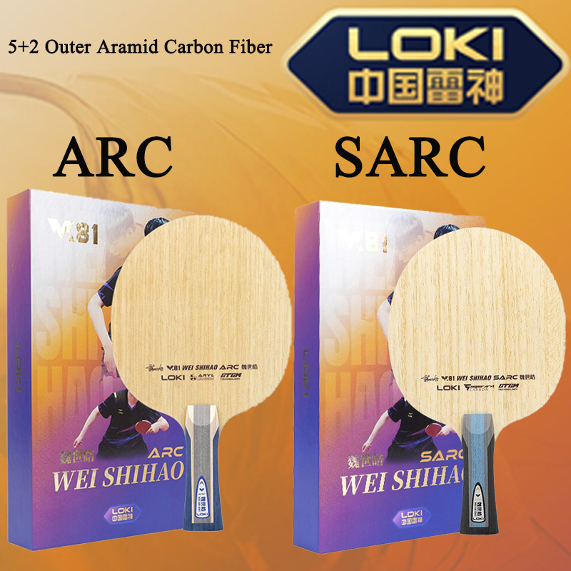 New LOKI W81 Series ARC SARC T - огляд і ціна Table Tennis Paddles