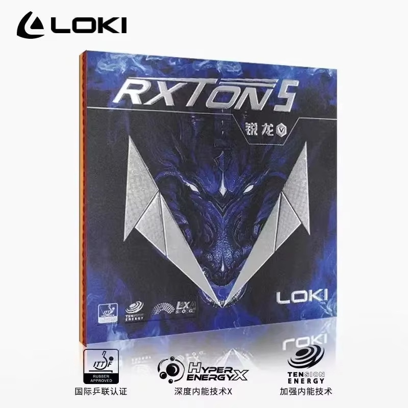 LOKI RXTON 5 High Elasticity T - огляд і ціна Table Tennis Yasaka